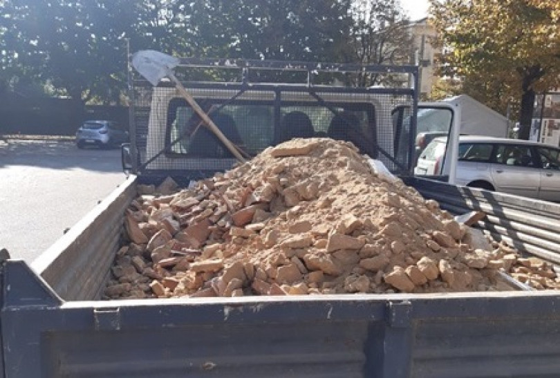 Trasporto rifiuti di costruzione: multato 45enne rumeno